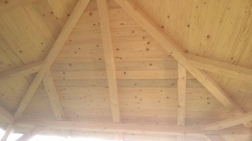 pergola fa szerkezet